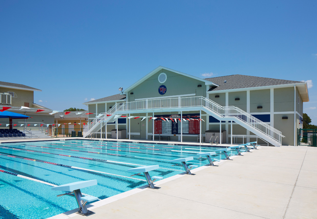 Windermere-Preparatory-School-Sports-Performance-Center-Exterior-Building-Pool