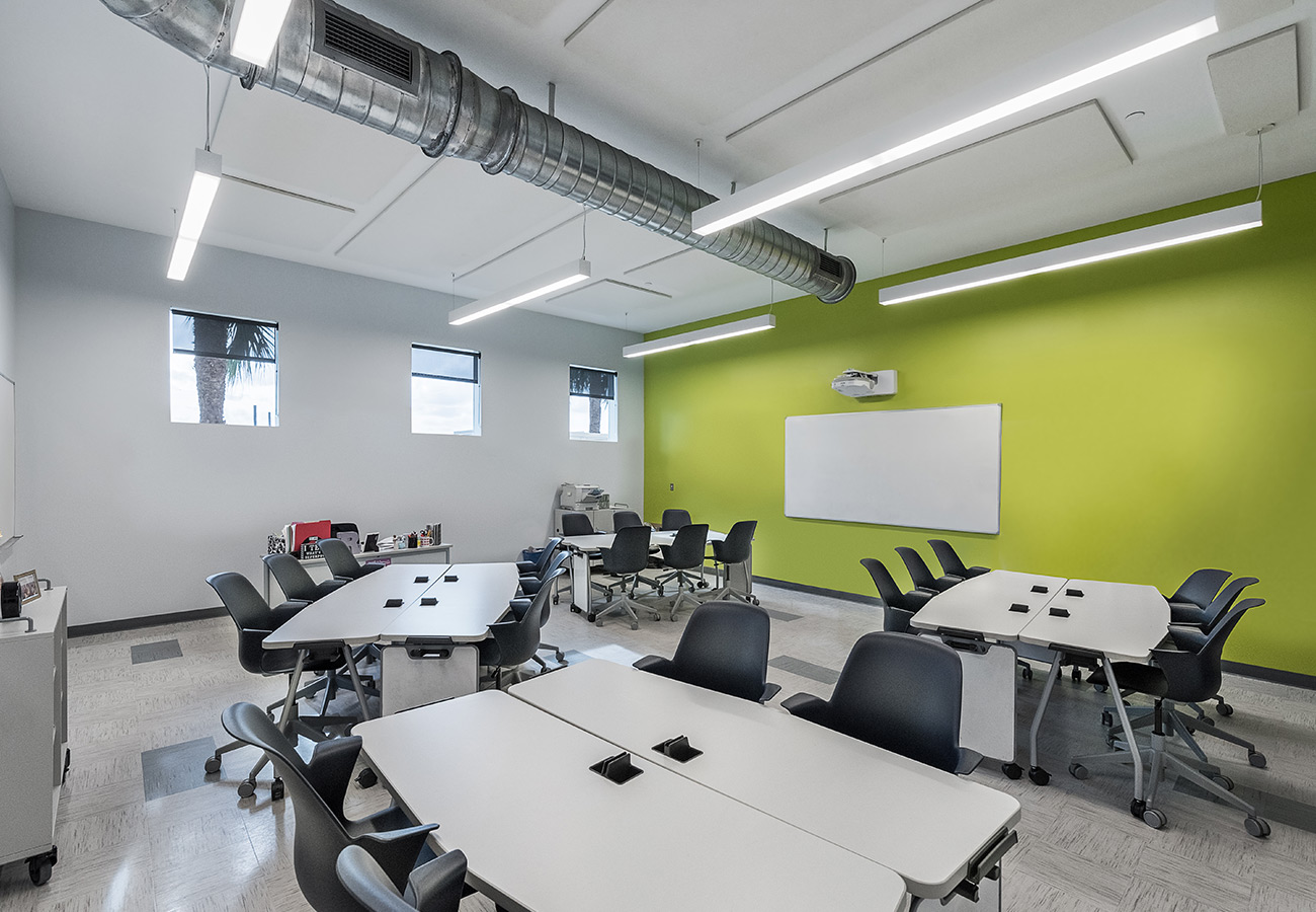 North-Broward-Preparatory-Athletic-Center-Renovation-Classroom-1