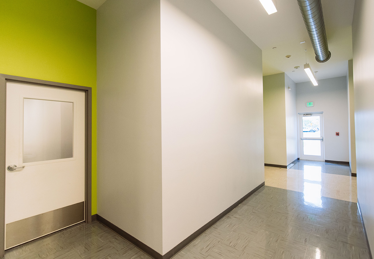 North-Broward-Preparatory-Athletic-Center-Renovation-Hallway-Corridor