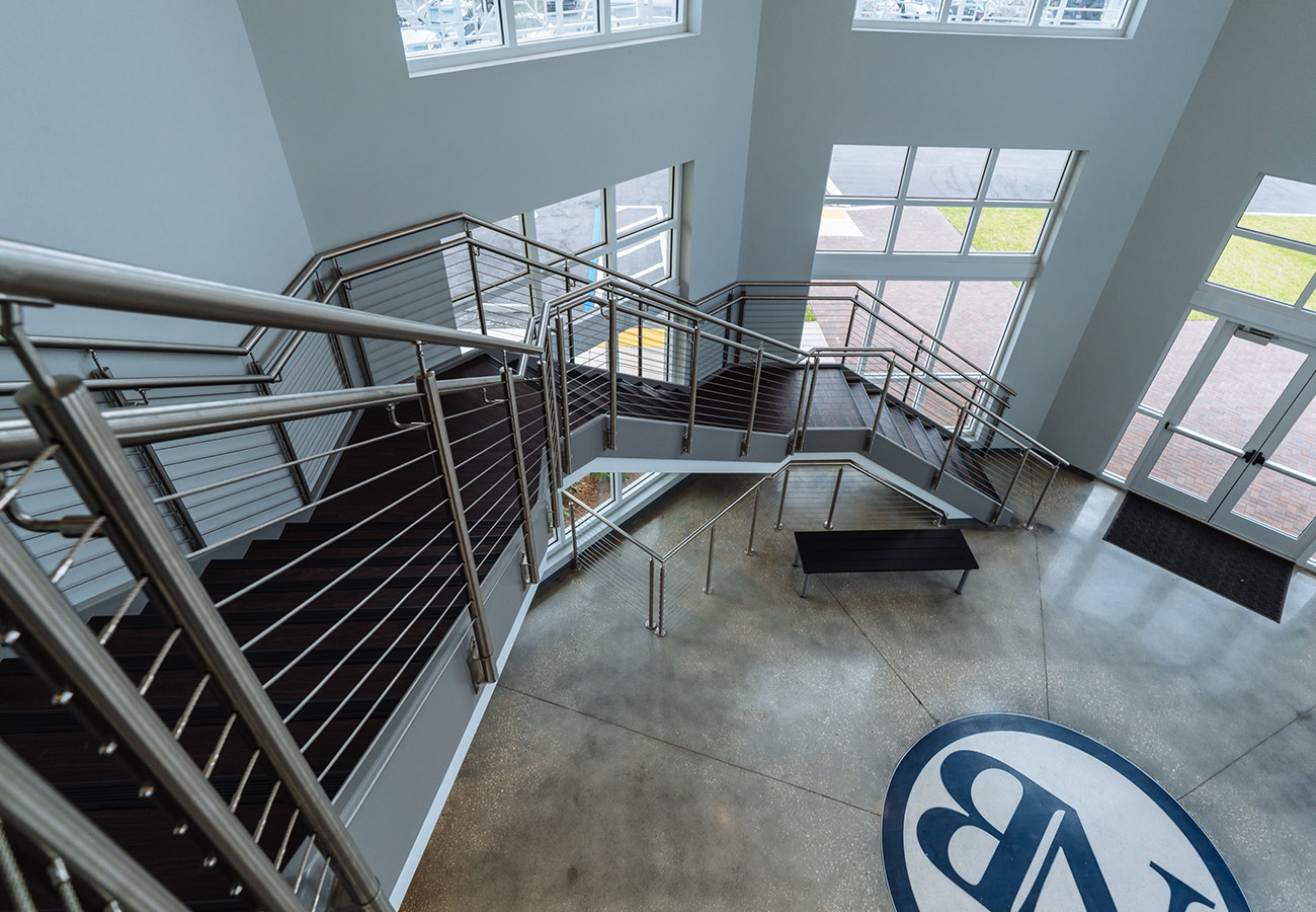 North-Broward-Preparatory-Global-Wellness-Center-Tower-Stair-Open